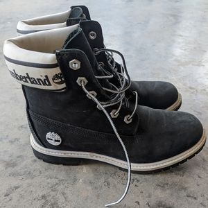 Timberland Black Woman's Boots 8